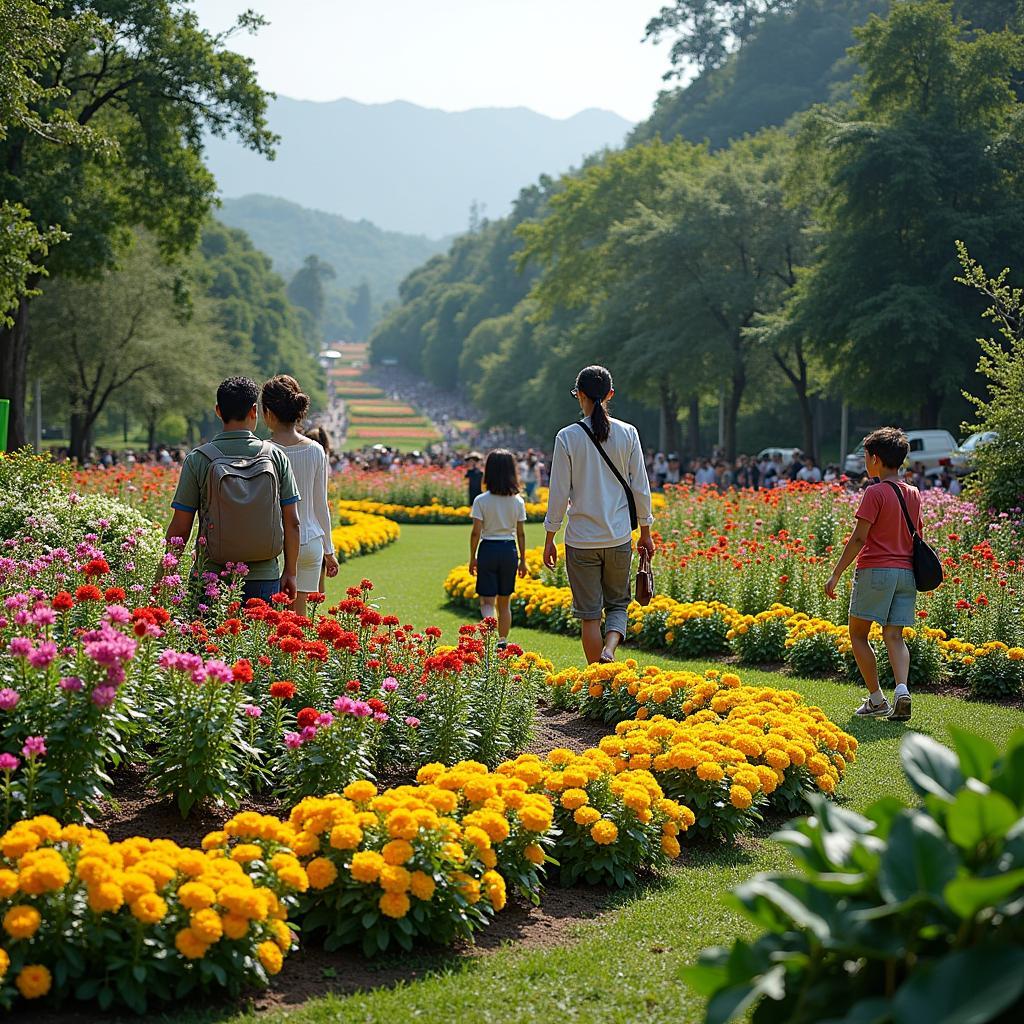 Que Garden Đà Lạt - Không gian xanh mát cho du khách