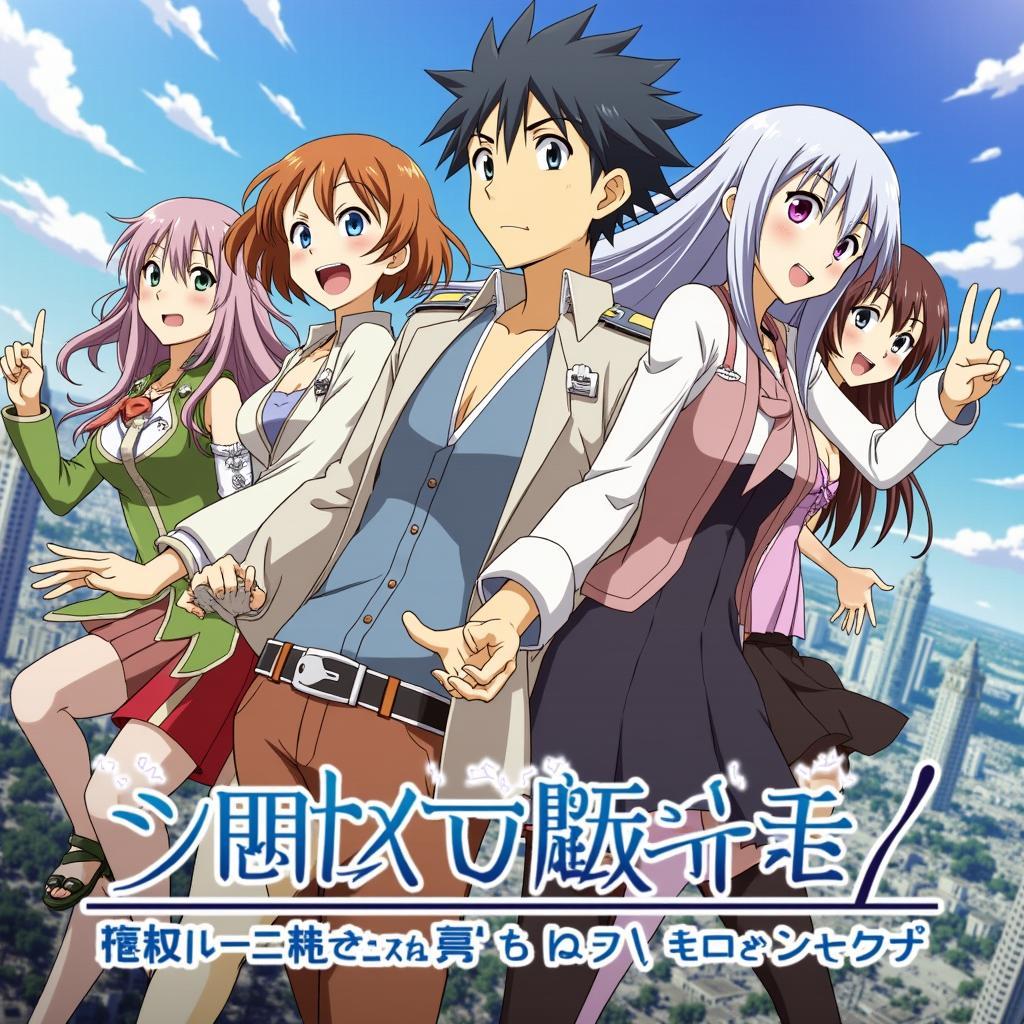 Poster anime Seiken Tsukai no World Break