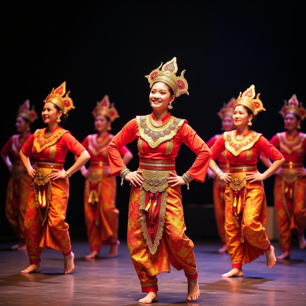 Show diễn hoành tráng ở Thái Lan