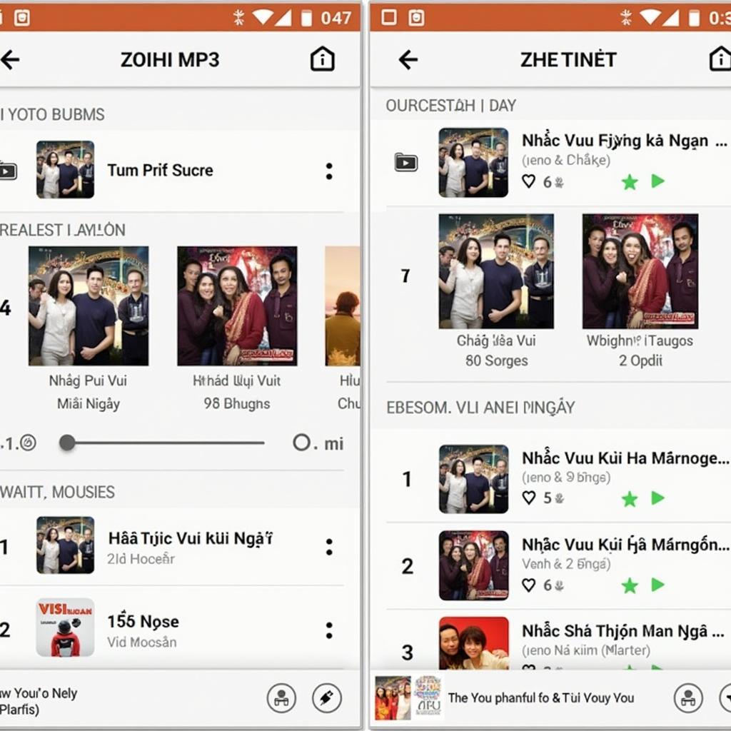 Tạo playlist nhạc vui trên zing mp3