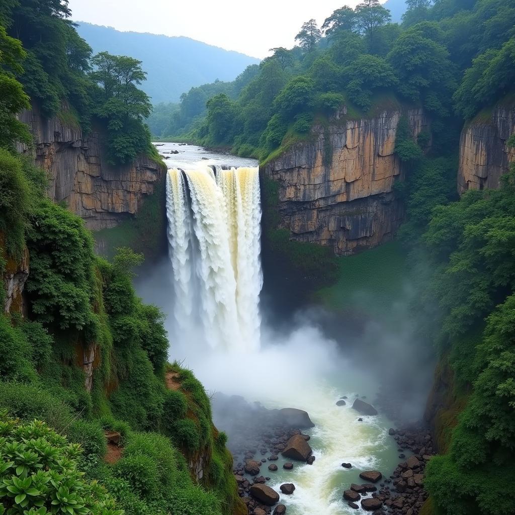 Thác Bạc Sapa