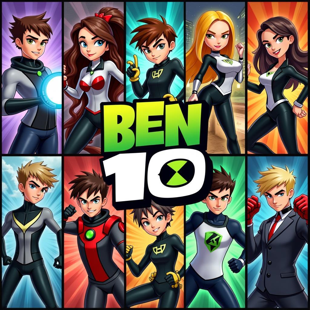 Thế giới game Ben 10 đa dạng với nhiều thể loại hấp dẫn