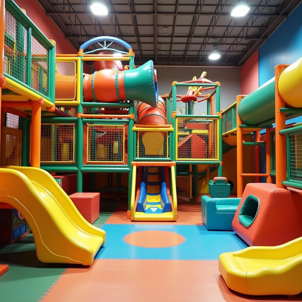 Modern indoor playground design