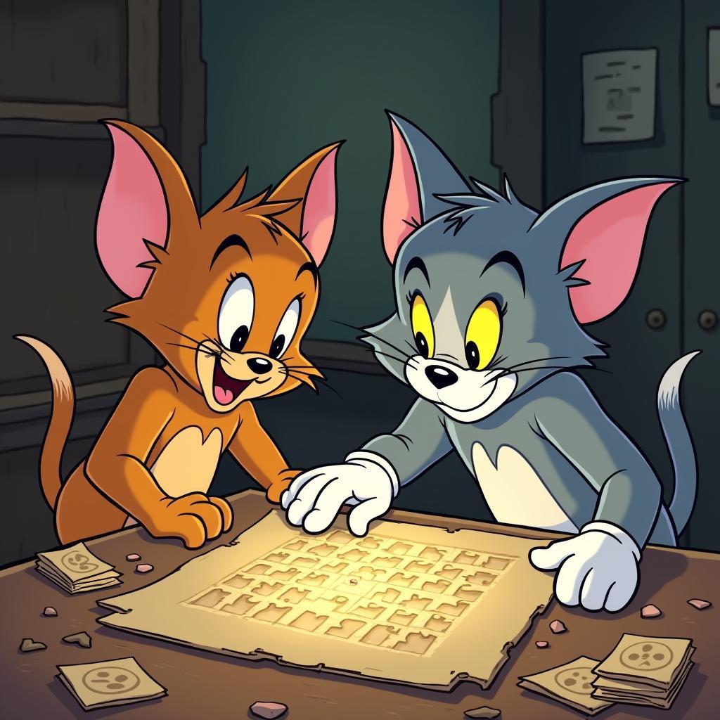 Tom và Jerry Giải Đố Kho Báu