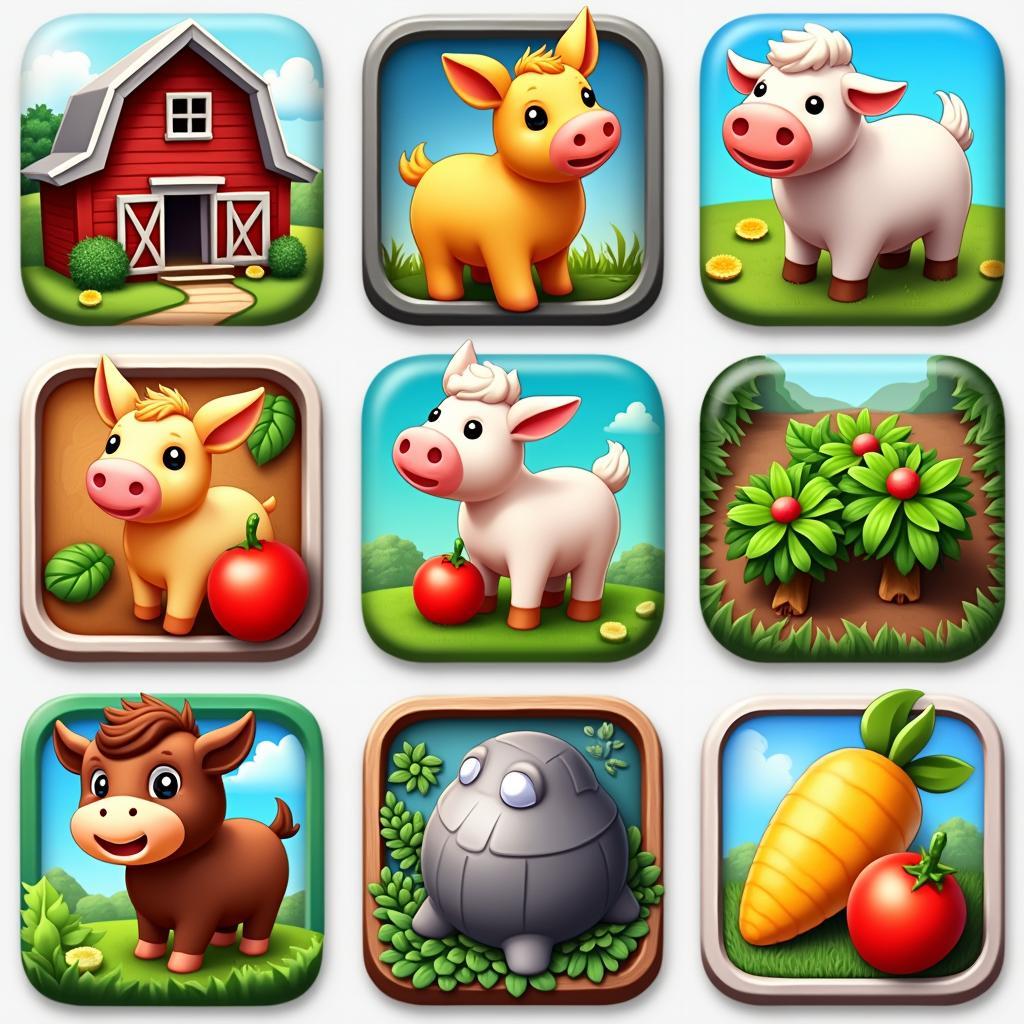 Top game nông trại iphone được yêu thích nhất