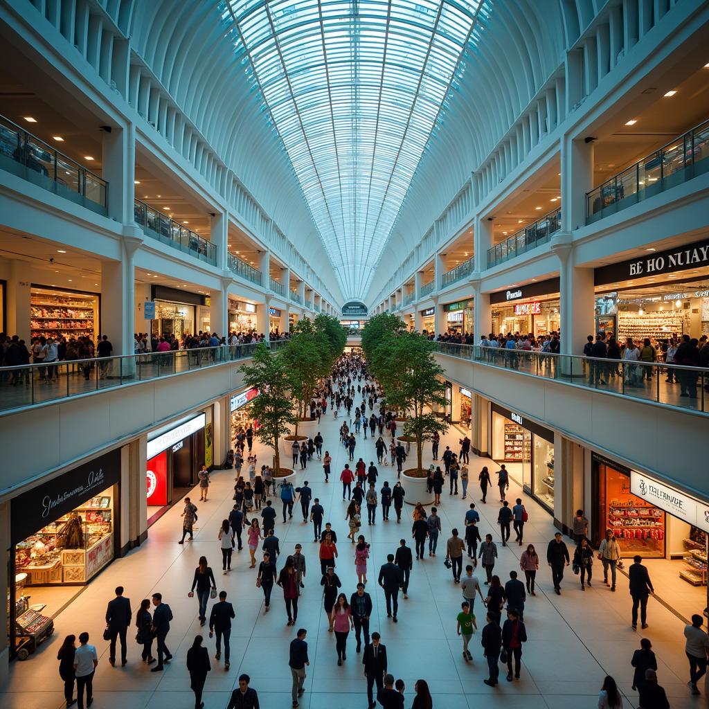 Shopping mall in Saigon