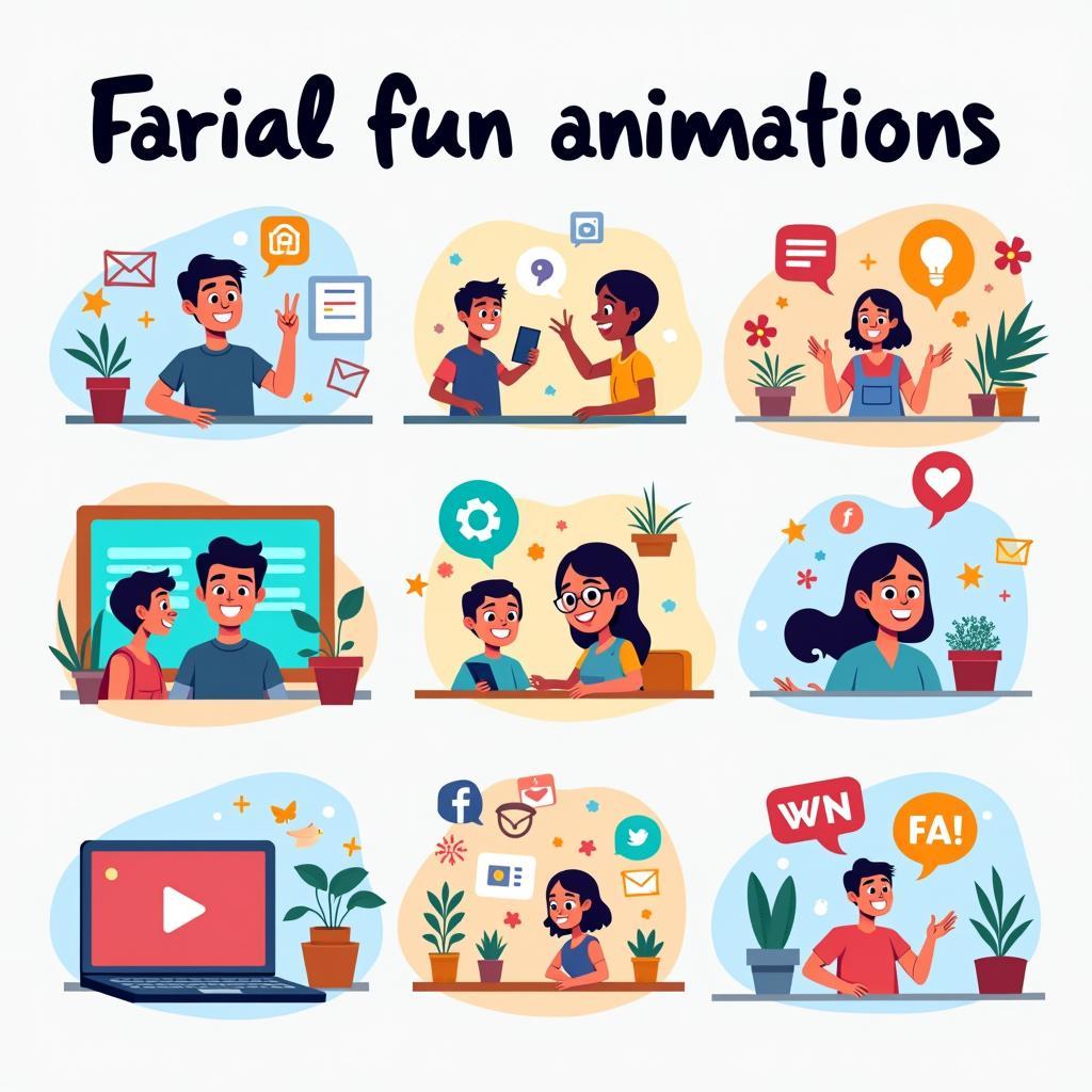 Applications of fun animations