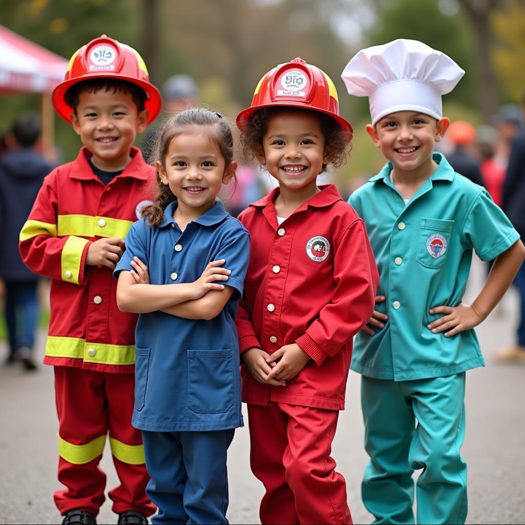 Children participating in activities at Vietopia