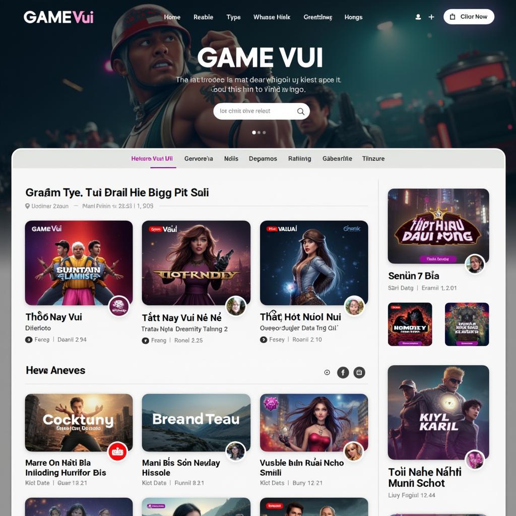 Website Game Vui - Kho Tàng Nhạc Tết Remix