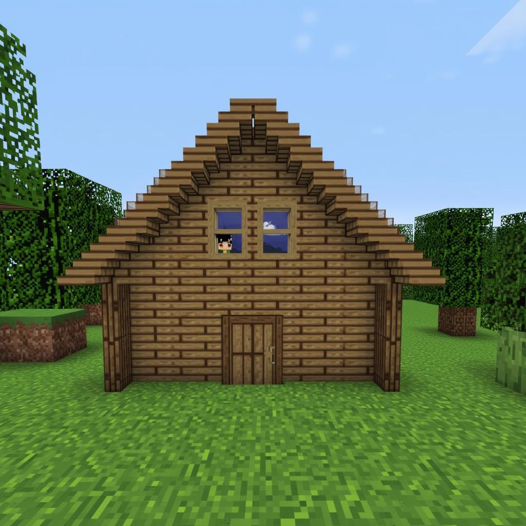 minecraft simple house