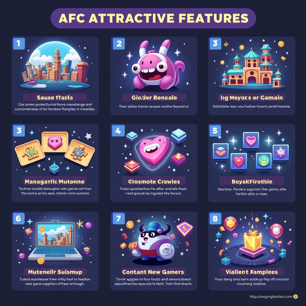 AFC game vui hấp dẫn người chơi bằng điều gì?