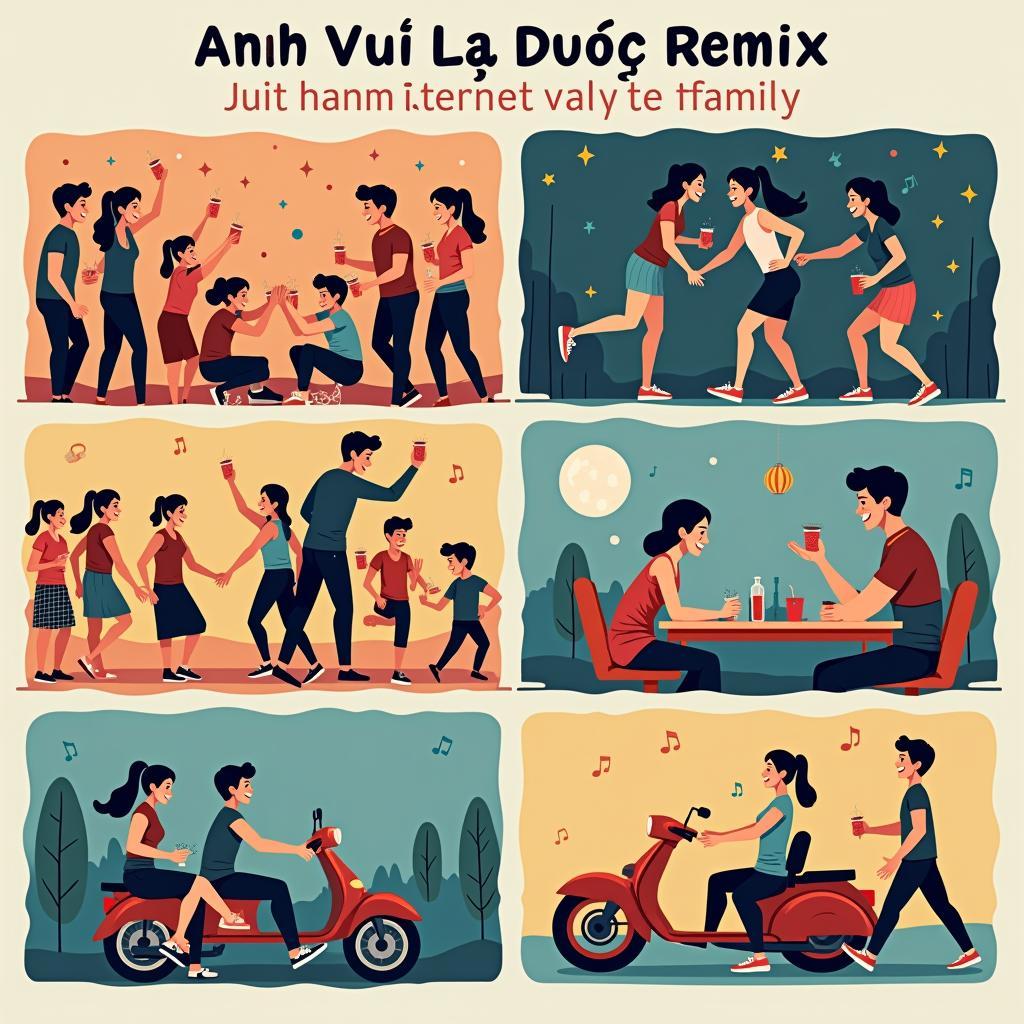 Anh Vui Là Được Remix trong cuộc sống hàng ngày