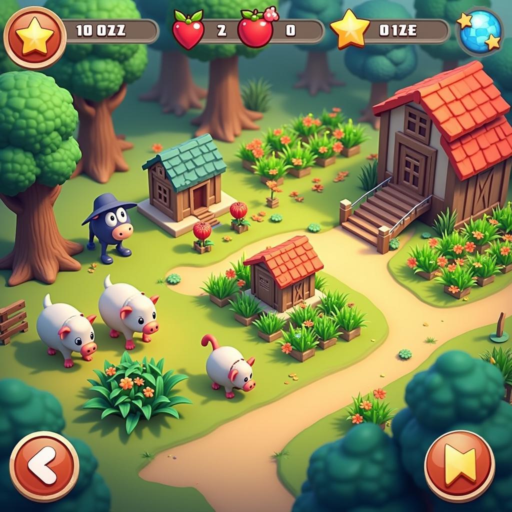 Avatar Nông Trại Vui Vẻ Màn Hình Trong Game