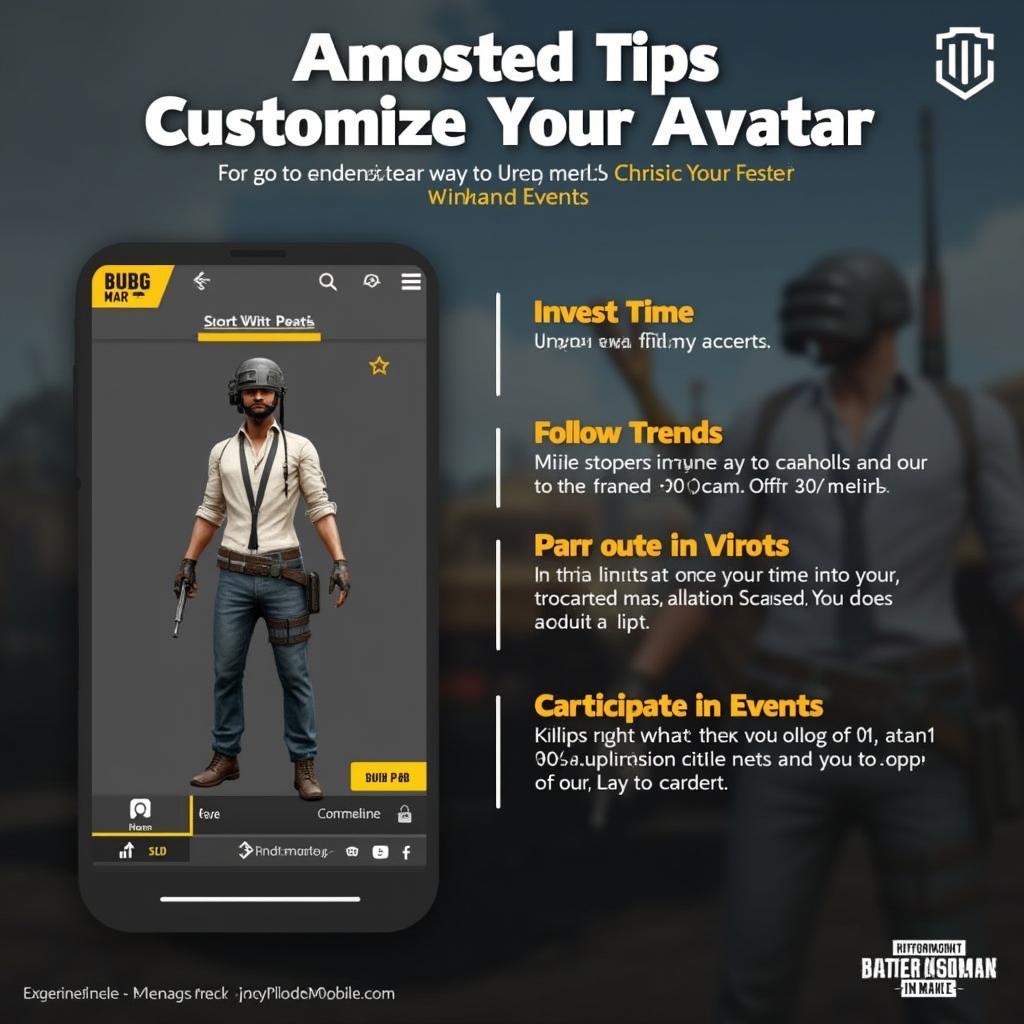 Bí quyết sở hữu avartar PUBG vui "chất":  Đầu tư thời gian, cập nhật xu hướng, tham gia sự kiện