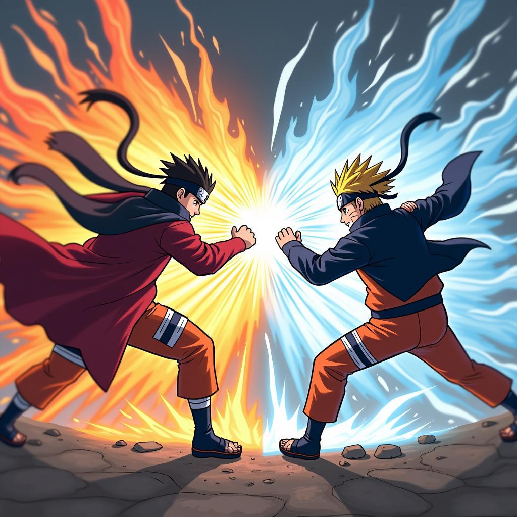 Blade vs Naruto 3.4 Trận Chiến Kịch Tính