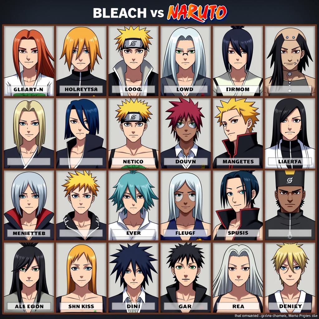 Bleach vs Naruto 2.6: Nhân Vật Mới