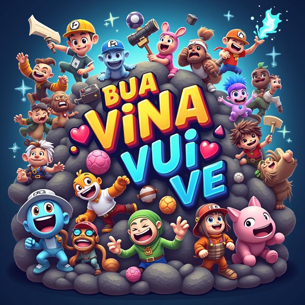 Thế giới game đa dạng trong Bua Vina Vui Ve