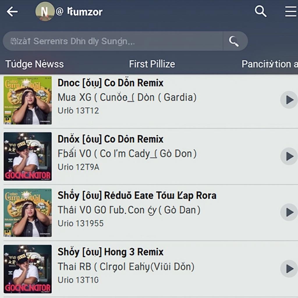 Các phiên bản Cuộc Vui Cô Đơn Remix khác nhau