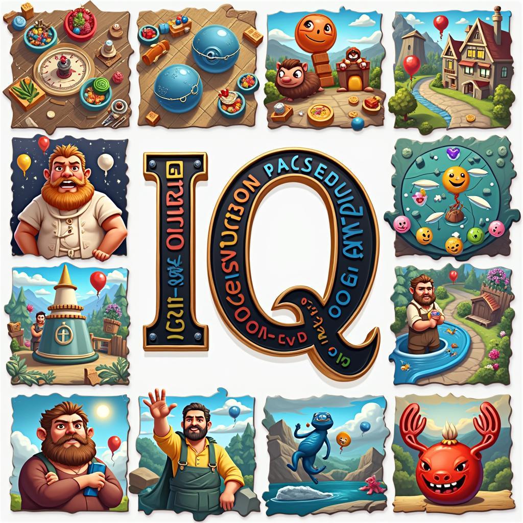 Các thể loại game vui IQ phổ biến