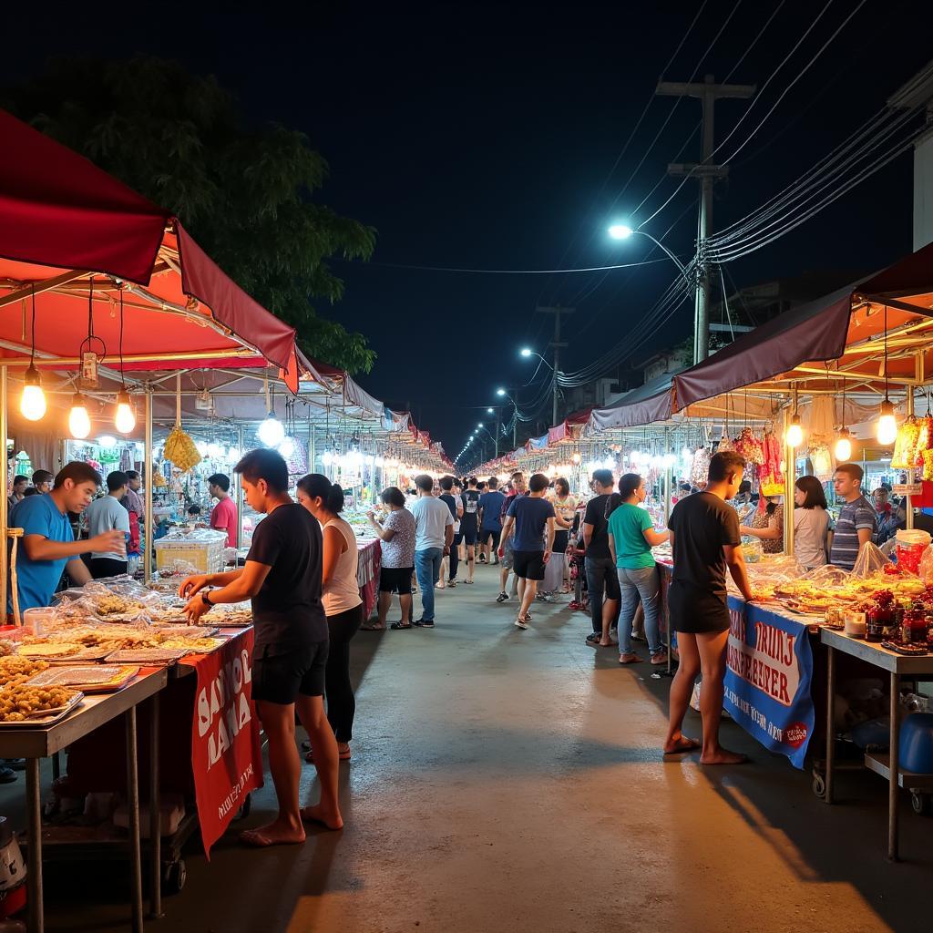 Chợ đêm Vũng Tàu nhộn nhịp