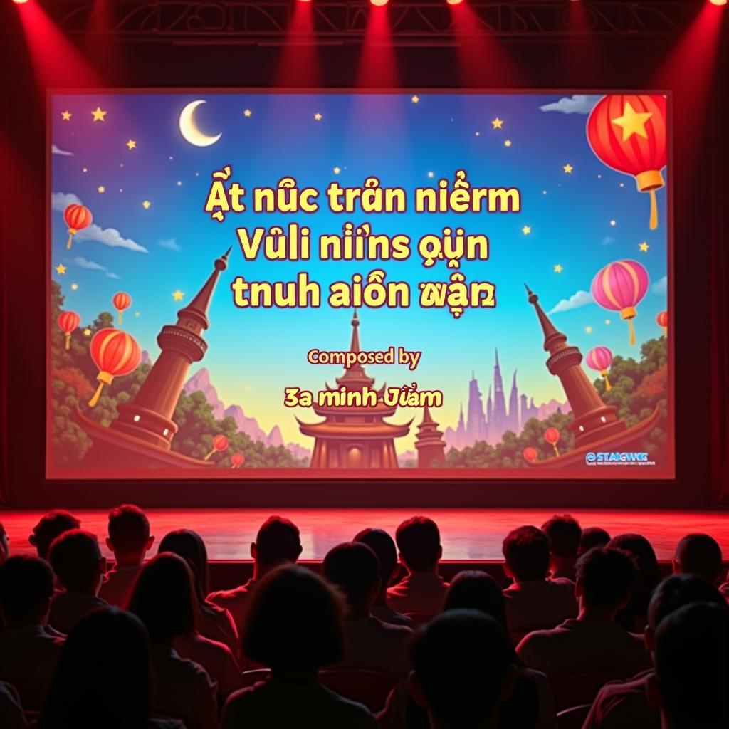 Karaoke "Đất Nước Trọn Niềm Vui" của nhạc sĩ Ta Minh Tâm