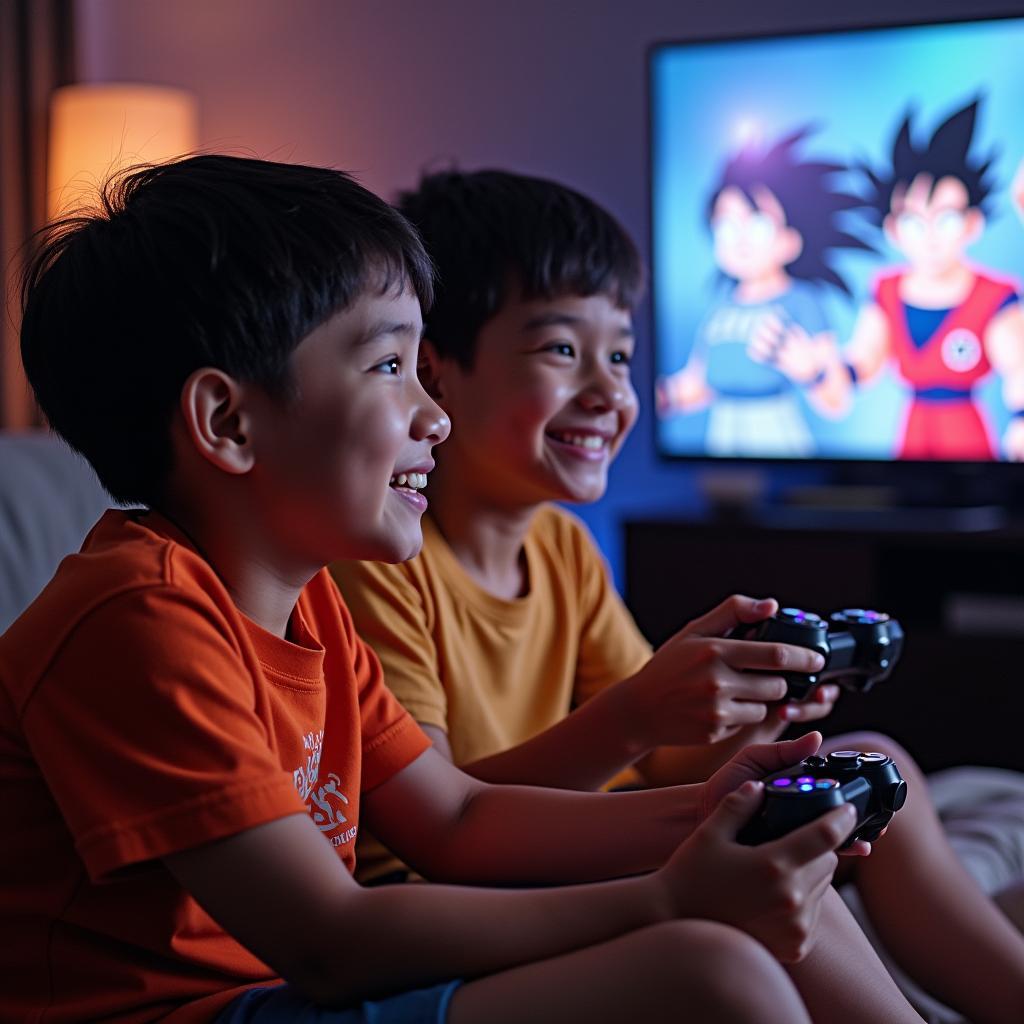 Chơi Dragon Ball 2.5 vui game cùng bạn bè