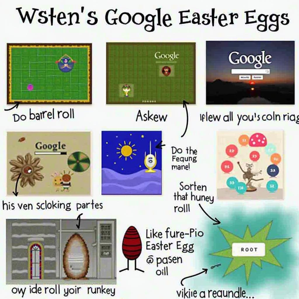 Easter Eggs của Google