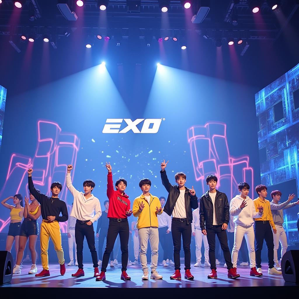 Sân khấu debut của EXO