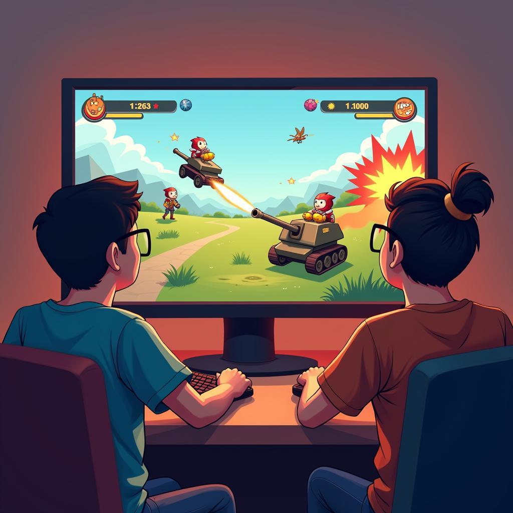 Chơi game bắn súng tọa độ cùng bạn bè trên máy tính