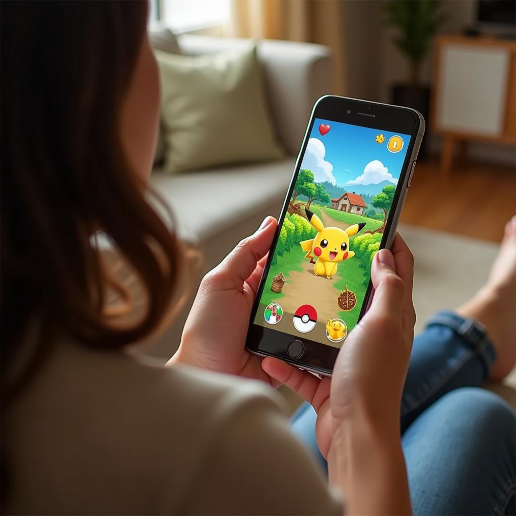 Phiên bản mobile của game Pikachu nông trại vui vẻ