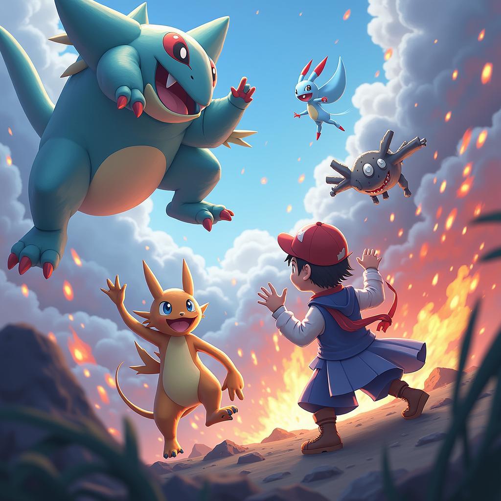 Game vui 24h Pokemon: Chiến đấu hấp dẫn