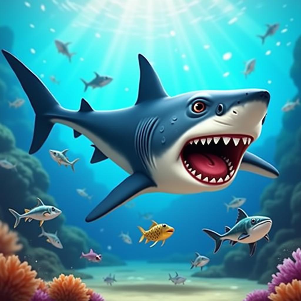 Trải nghiệm game vui Hungry Shark đầy kịch tính