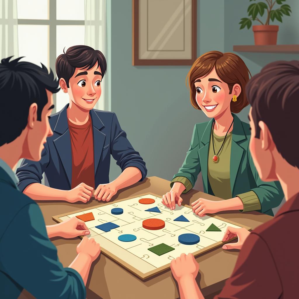 Game giải đố 3 người thử thách trí tuệ