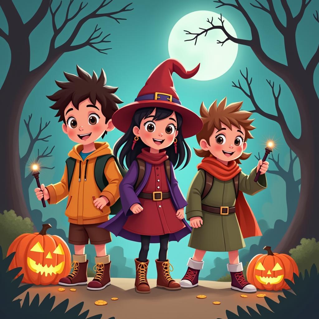 Costume Quest trong game halloween vui