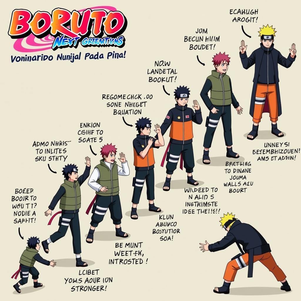 Hành trình trưởng thành đầy thử thách của Boruto Uzumaki trong Boruto: Naruto Next Generations