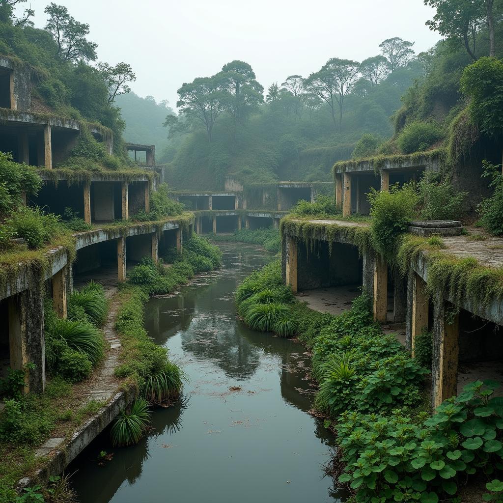 Khung cảnh hoang sơ tại Hồ Thủy Tiên Đà Nẵng