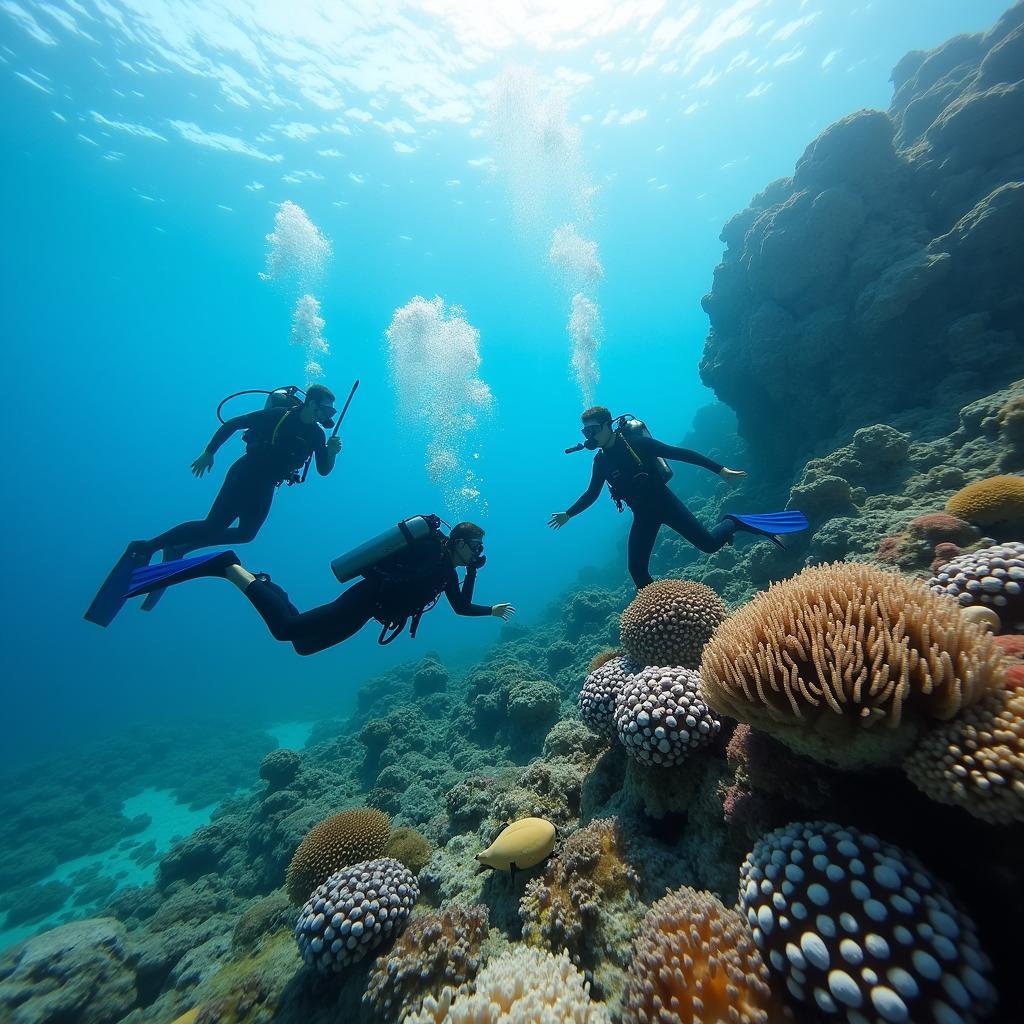 Lặn biển và ngắm san hô tại Hòn Mun Nha Trang