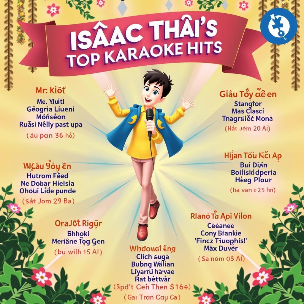 Top Hit Karaoke Vui Mùa Xuân của Isaac Thái