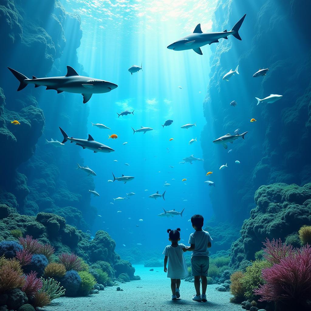 Khám phá thế giới đại dương tại S.E.A Aquarium