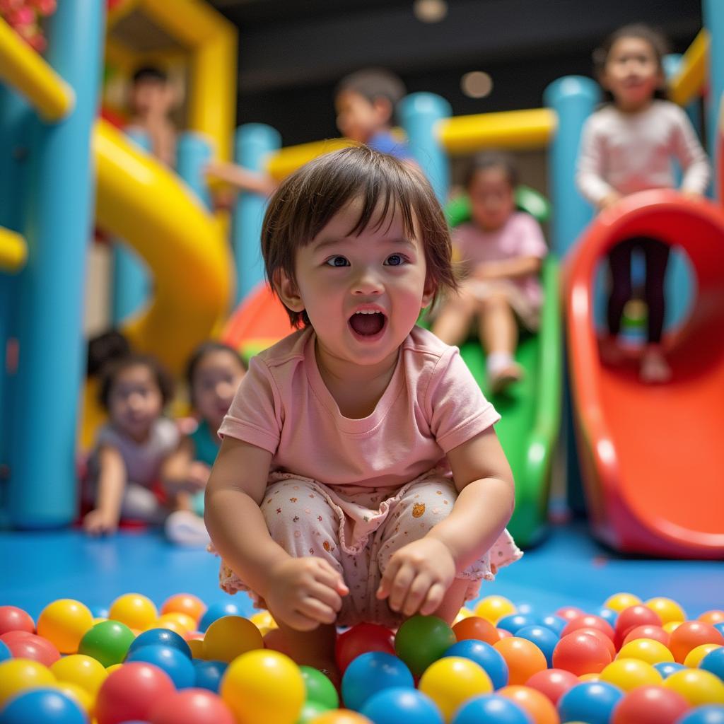 Khu vui chơi Tipi Park Gia Lai - Không gian vui chơi hiện đại, an toàn và đa dạng trò chơi cho trẻ em