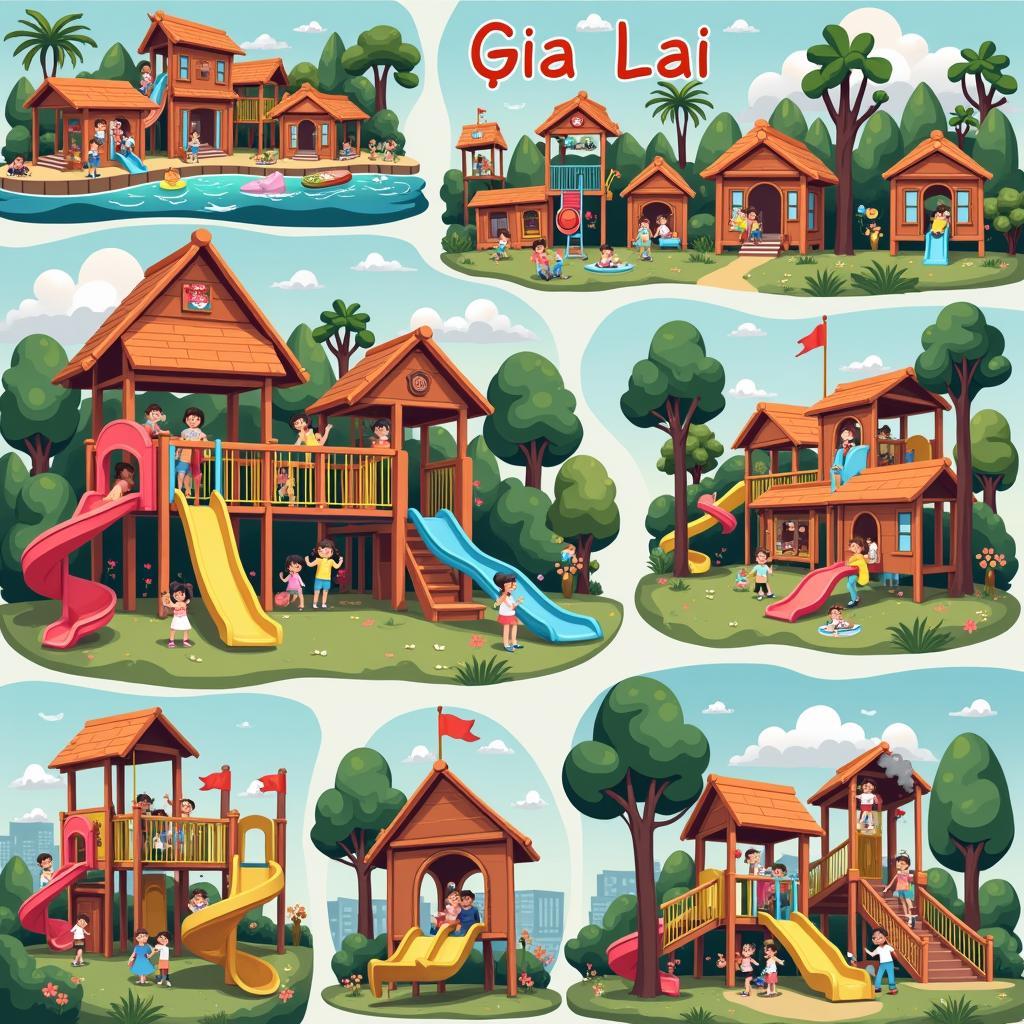 Khu vui chơi trẻ em Gia Lai đa dạng - Nhiều lựa chọn hấp dẫn cho mọi lứa tuổi