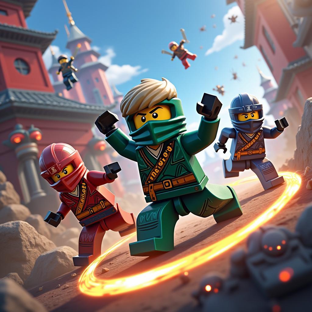 Game Hành Động Lego Ninjago Đầy Hấp Dẫn