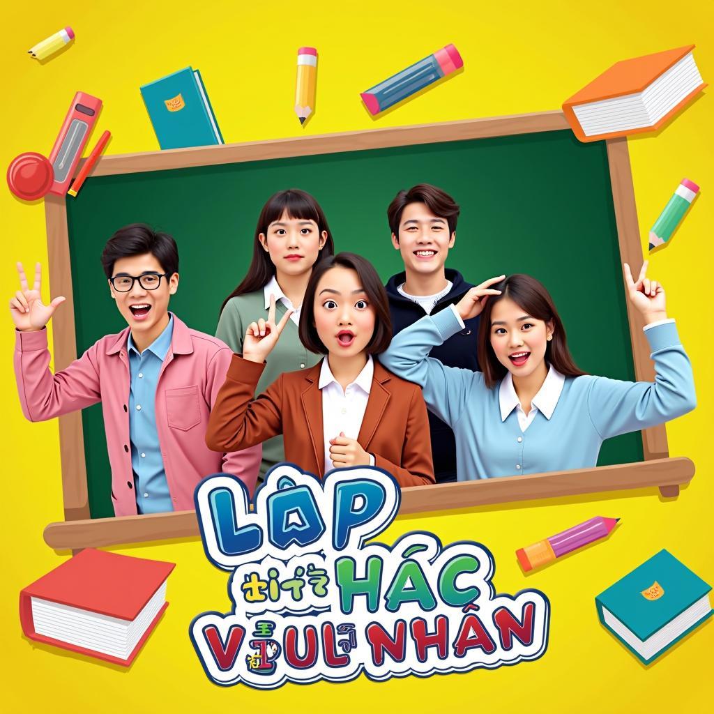 Poster phim lớp học vui nhộn tập 115