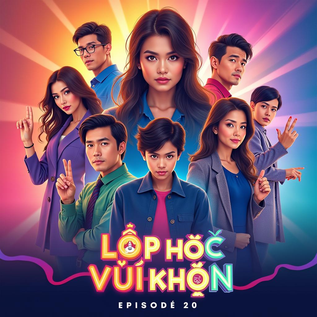 Poster phim lớp học vui nhộn tập 20