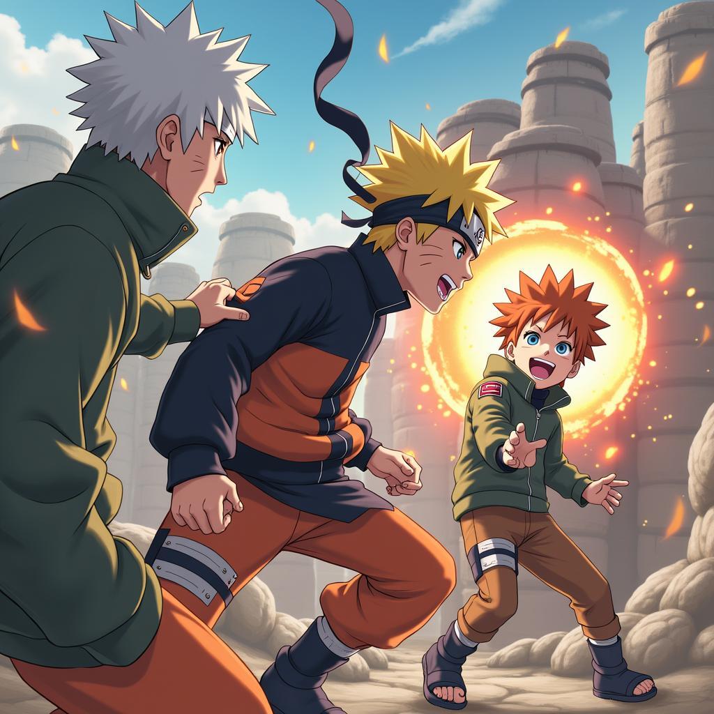 Naruto 2.5 Game Vui - Chiến Trường