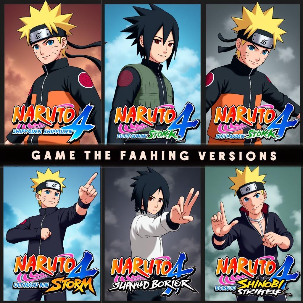 Naruto Đại Chiến Vui Game Phiên Bản Nổi Bật