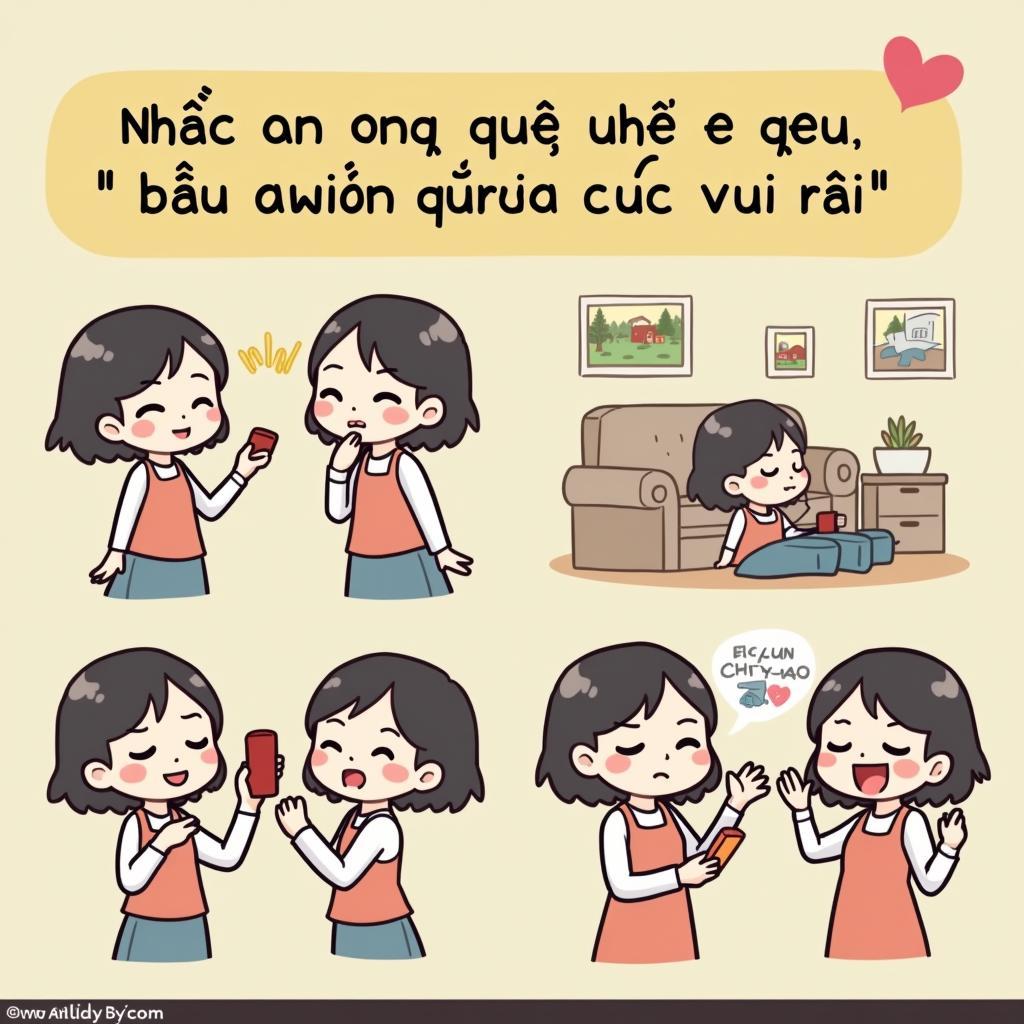 Meme hài hước về nhạc chuông tàn cuộc vui rồi