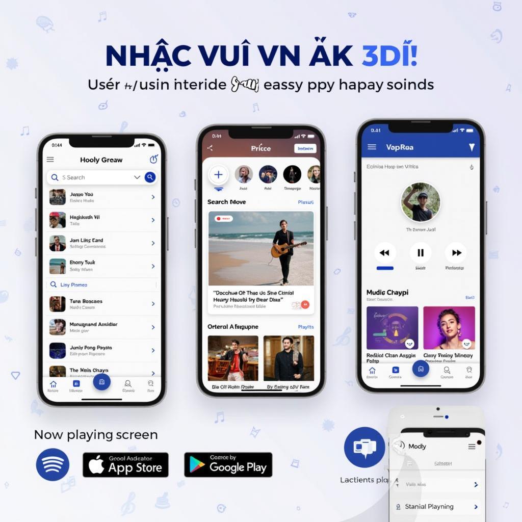 Giao diện Nhac Vui VN APK