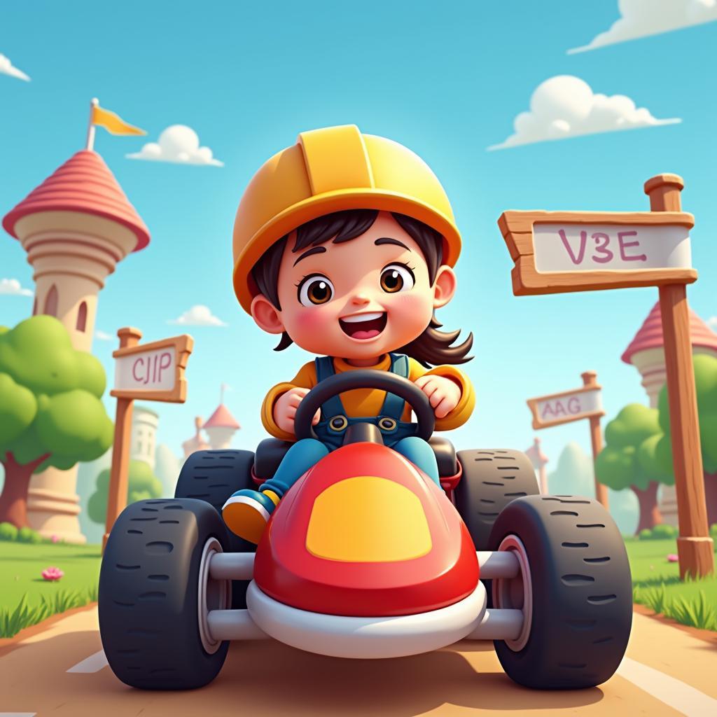 Game Đua Xe Kart Vui Nhộn Cho Trẻ Em