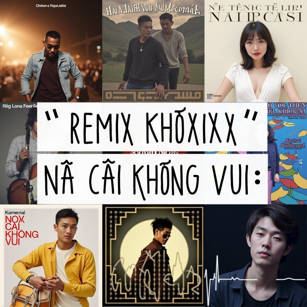 Các phiên bản remix khác nhau của Nụ Cười Không Vui